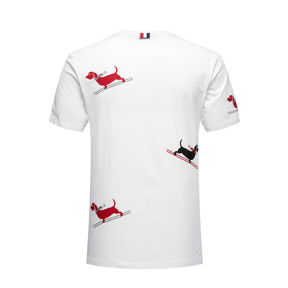 トム・ブラウン パピープリント Tシャツ