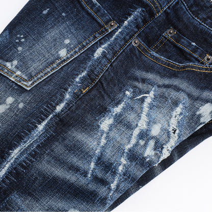 SOLO-DSQ2 2025ss Ripped Jeans