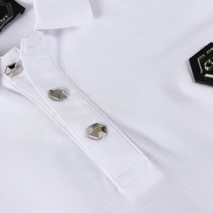 SOLO-2024ss Black POLO shirt