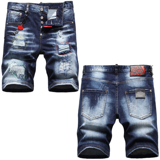 SOLO-D2 diamond embroidery Jeans