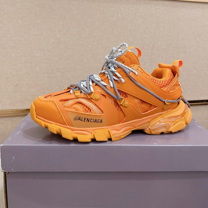 Balenciaga Unisex Distressed Vintage Leather Sneakers | Runway-Inspired Style