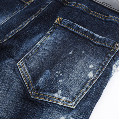 SOLO-DSQ2 2025ss Ripped Jeans