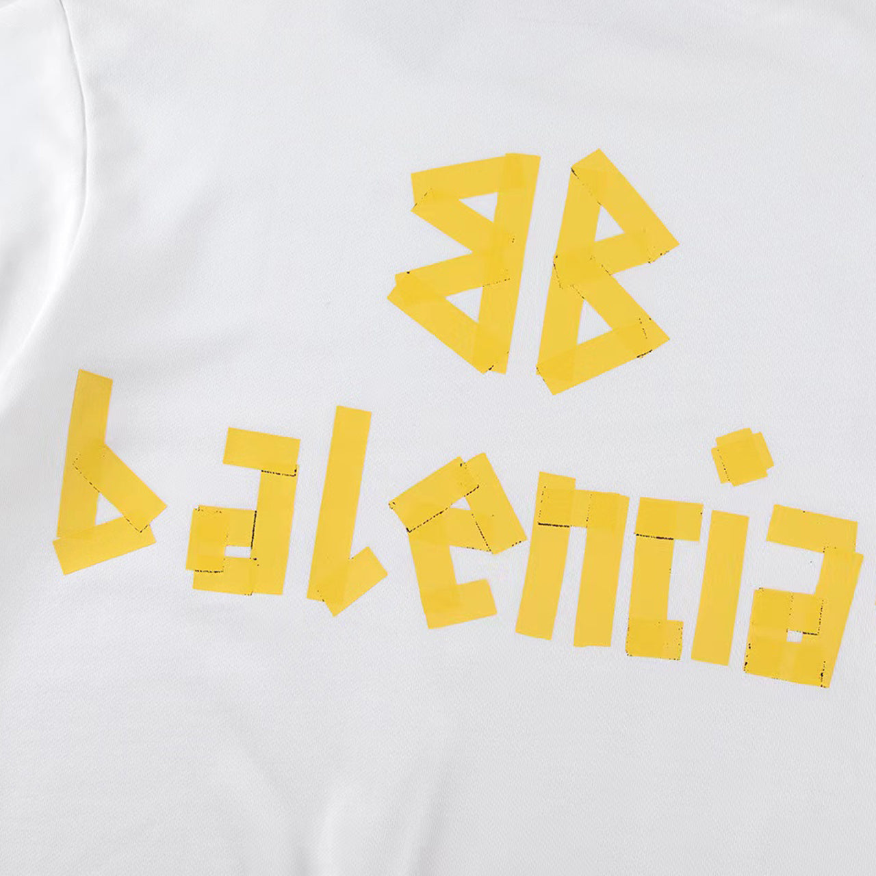 2025SS Men's Crew Neck Hoodie | 100% Cotton | White & Black