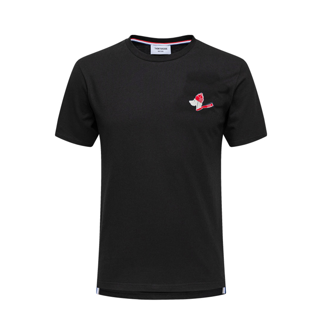 トム・ブラウン クリスマス ドッグ エンブロイダリー Tシャツ