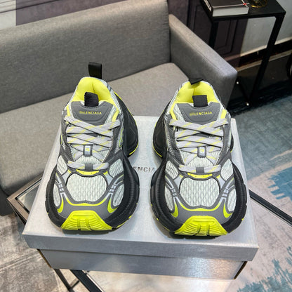 Balenciaga Unisex Distressed Vintage Leather Sneakers | Multi-Style