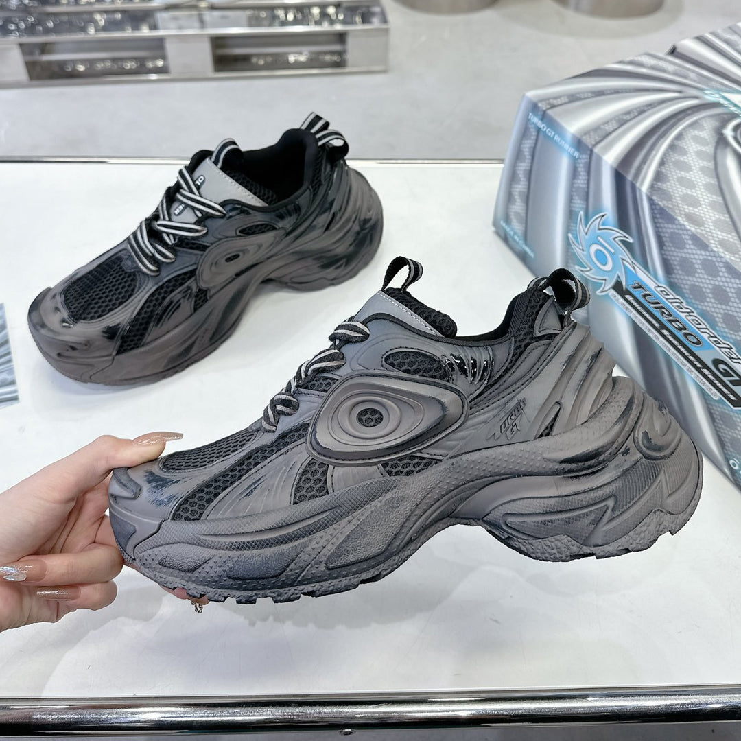 2025 Runway Leather Couple Shoes | Classic Grosgrain Buckle | Sizes 36–45