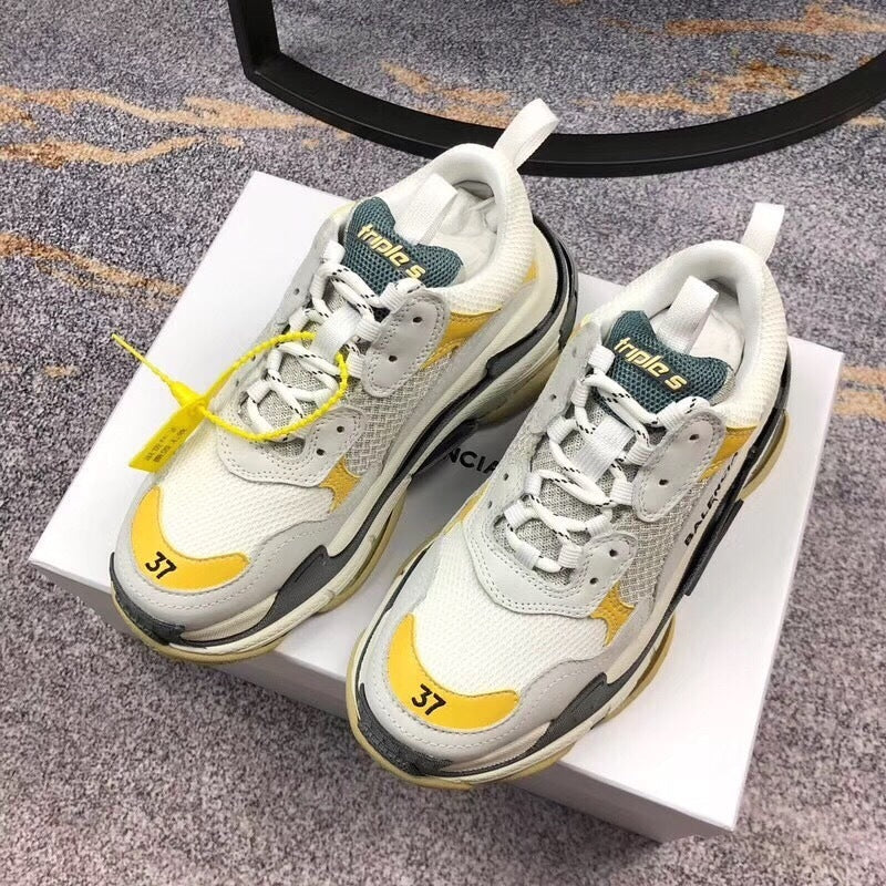 Balenciaga Triple S Limited Edition Couple's Sneakers
