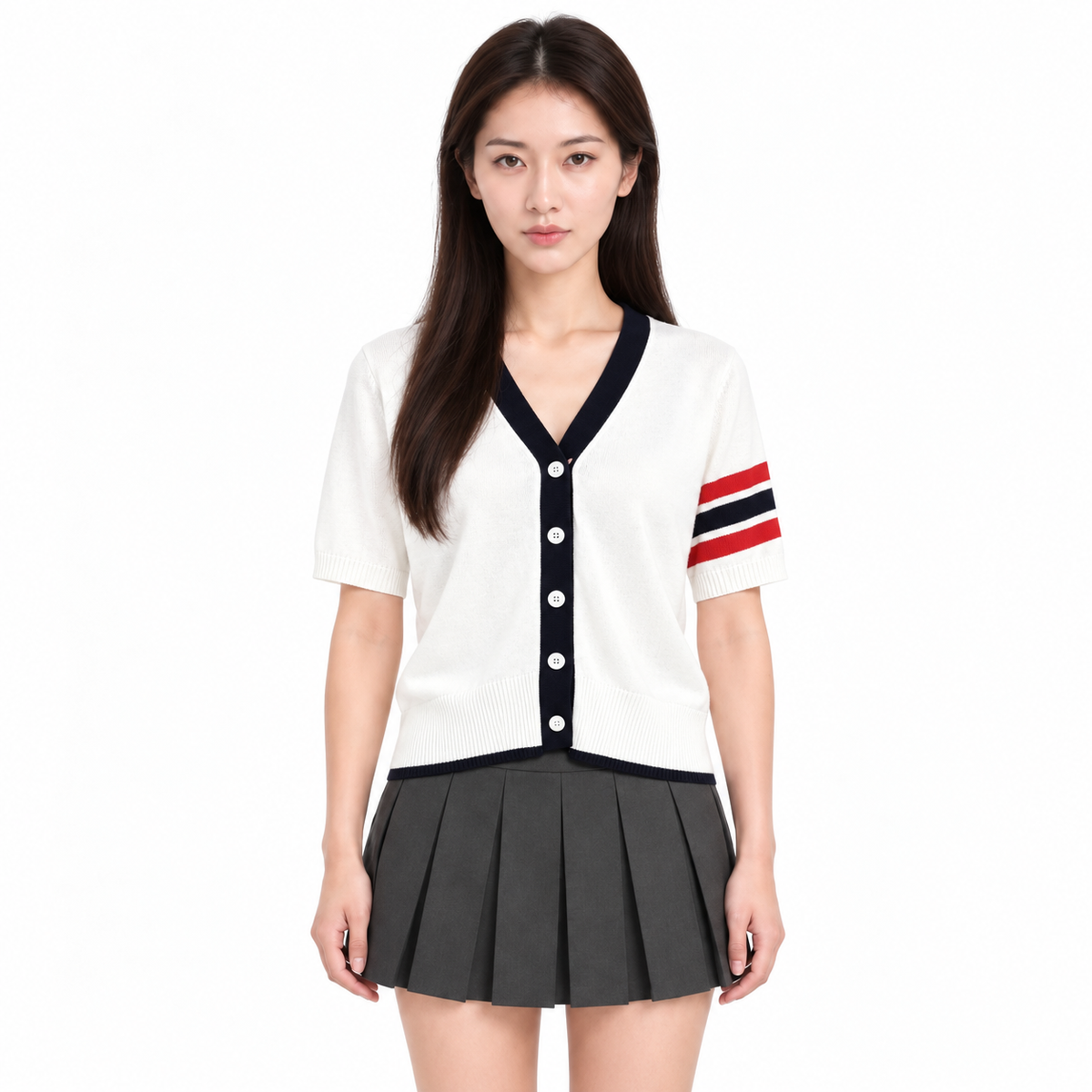 Thom Browne Women's cardigan short sleeve