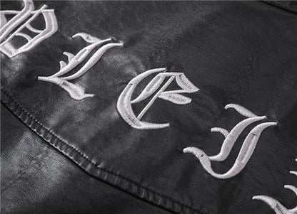 SOLO-Men Cowhide Jacket