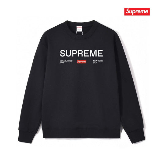 Supreme Unisex Casual Sweatshirt