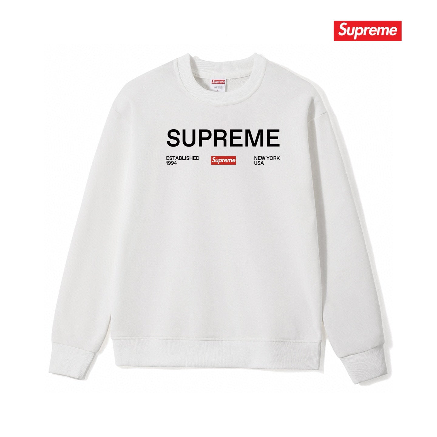 Supreme Unisex Casual Sweatshirt