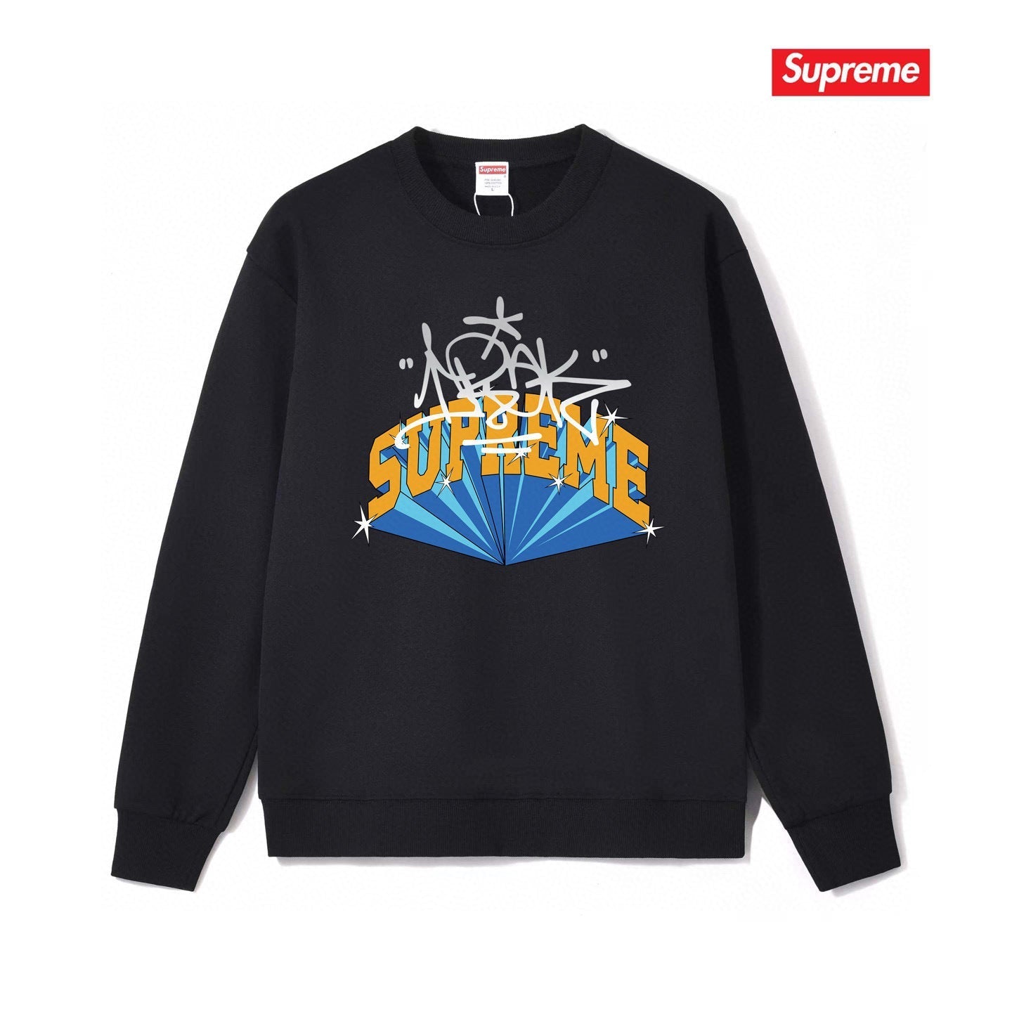 Supreme Unisex Casual Sweatshirt