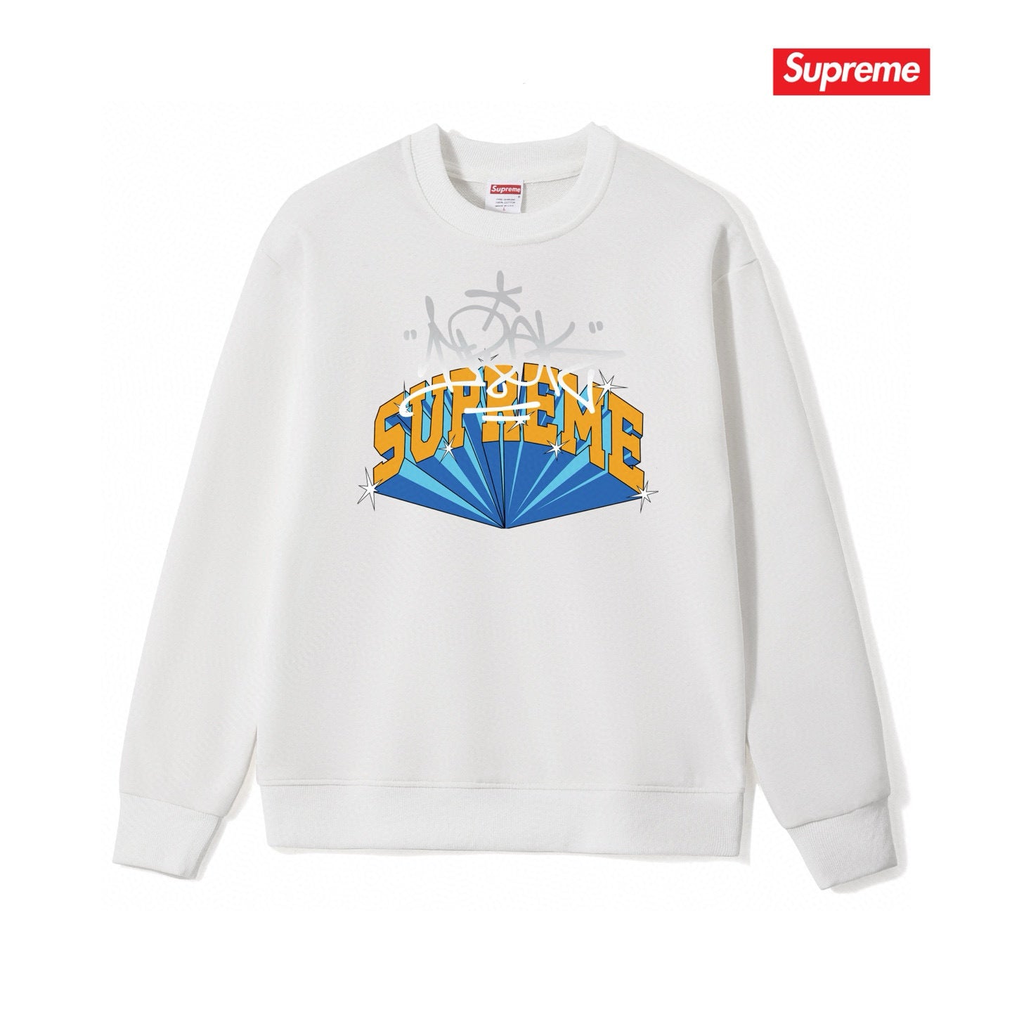 Supreme Unisex Casual Sweatshirt