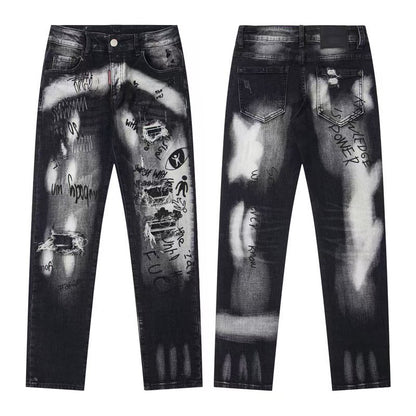 SOLO-DSQ2 25ss Ripped Jeans