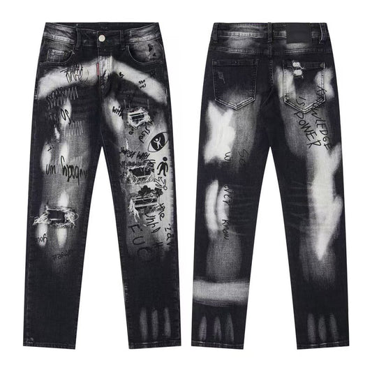 SOLO-DSQ2 25ss Ripped Jeans