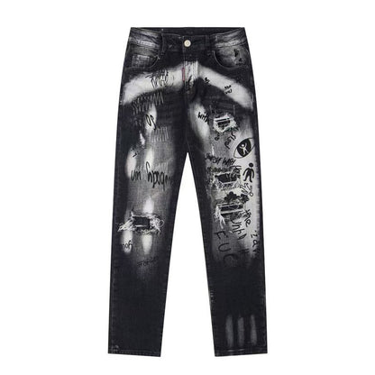 SOLO-DSQ2 25ss Ripped Jeans