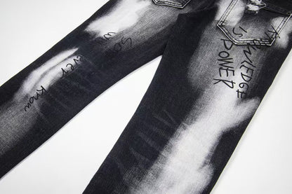 SOLO-DSQ2 25ss Ripped Jeans