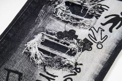 SOLO-DSQ2 25ss Ripped Jeans