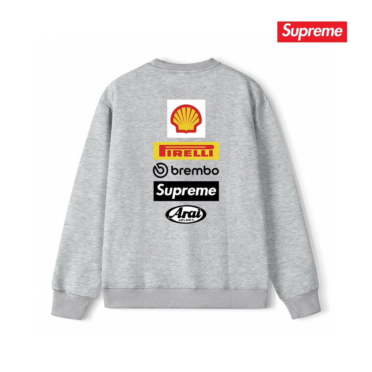 Supreme Unisex Casual Sweatshirt