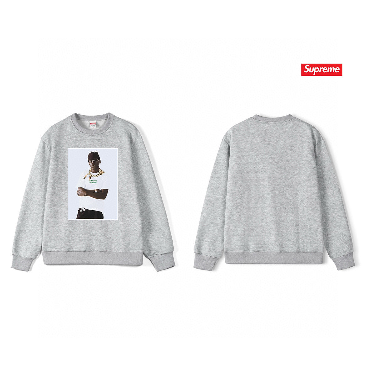 Supreme Unisex Casual Sweatshirt
