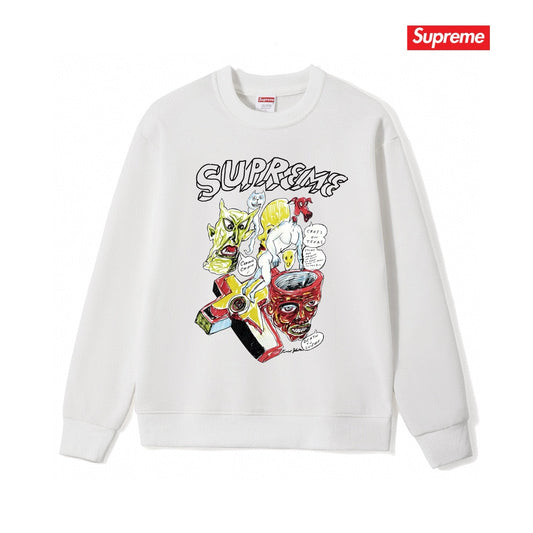 Supreme Unisex Casual Sweatshirt