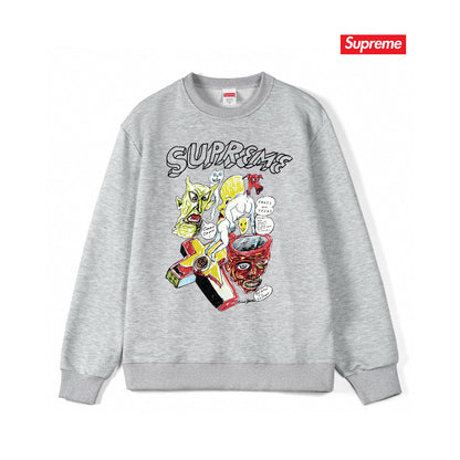 Supreme Unisex Casual Sweatshirt