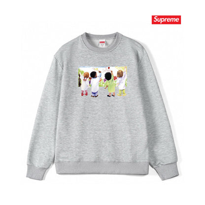 Supreme Unisex Casual Sweatshirt