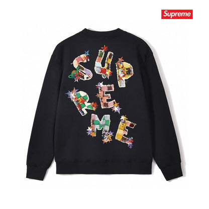 Supreme Unisex Casual Sweatshirt