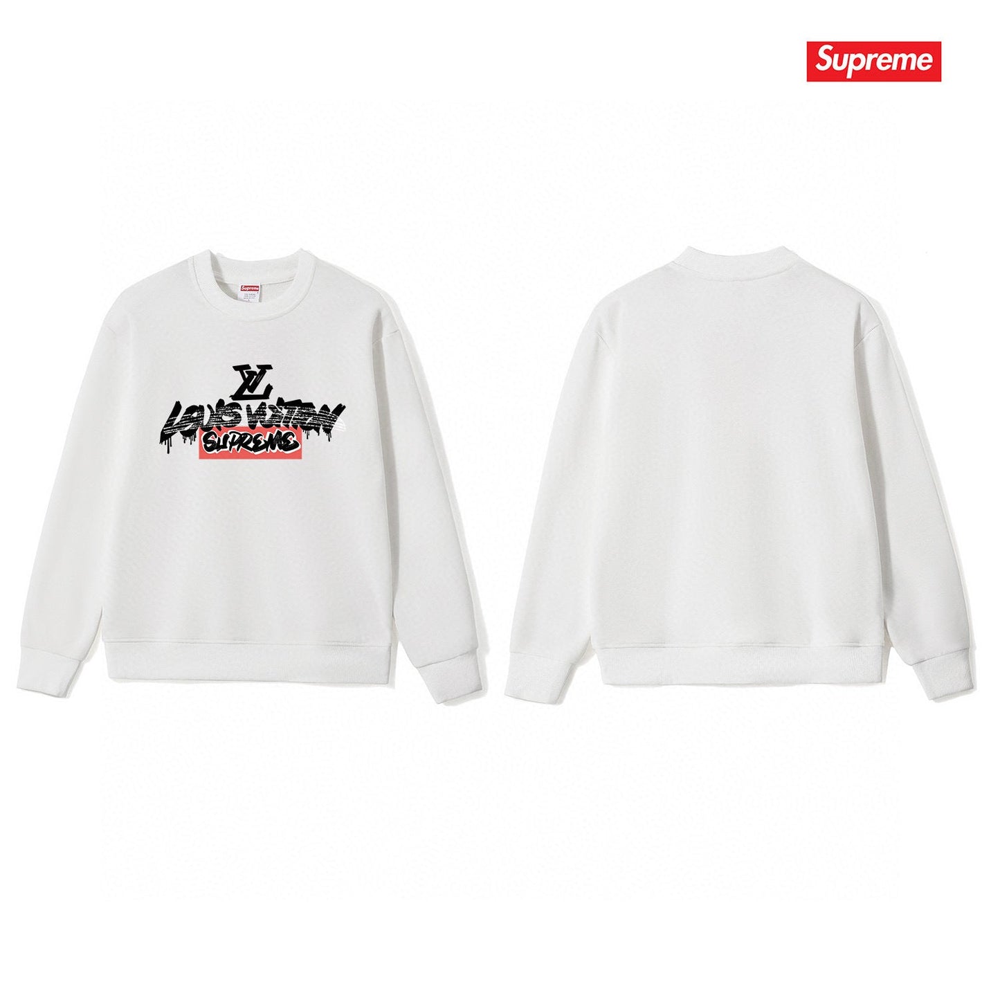 Supreme Unisex Casual Sweatshirt