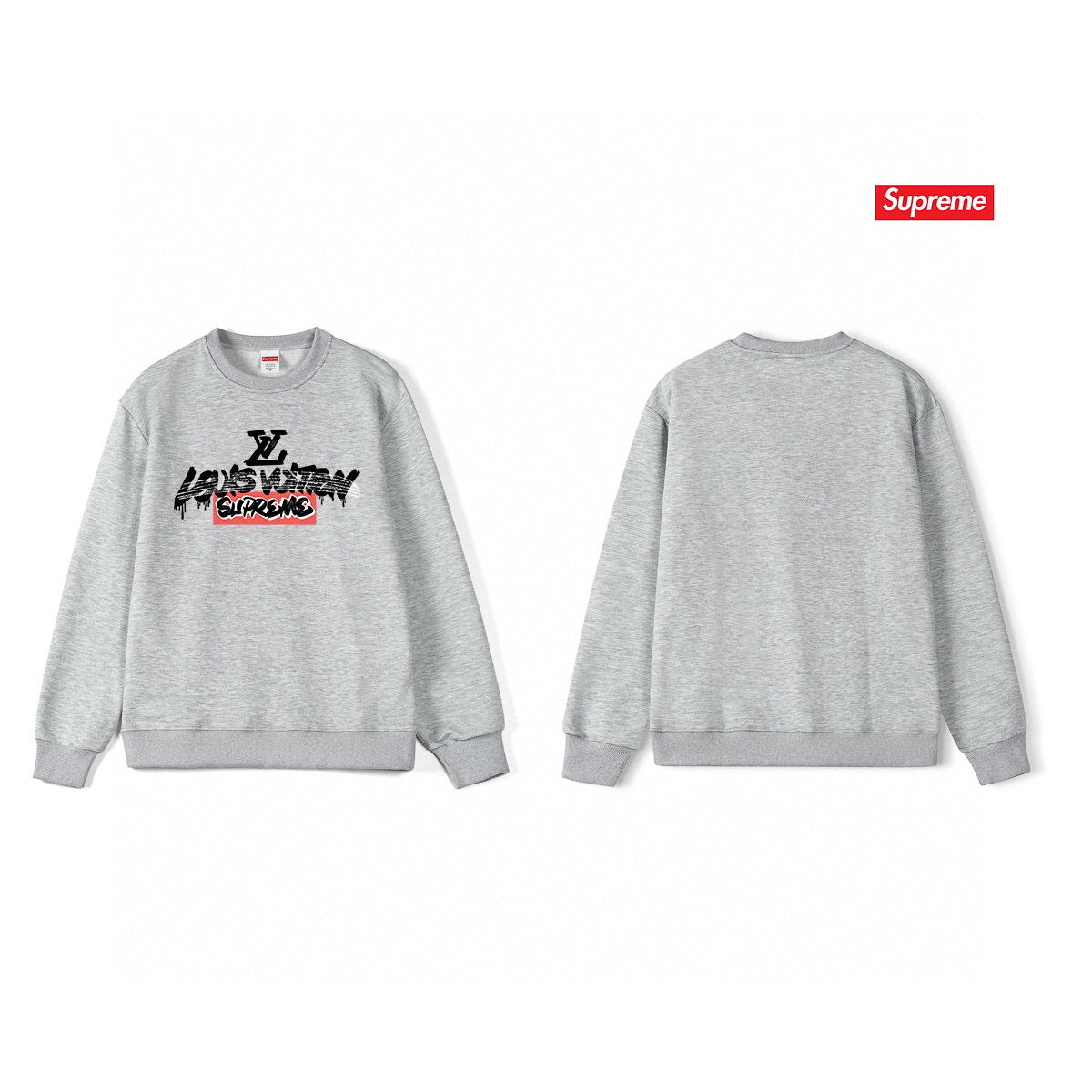 Supreme Unisex Casual Sweatshirt