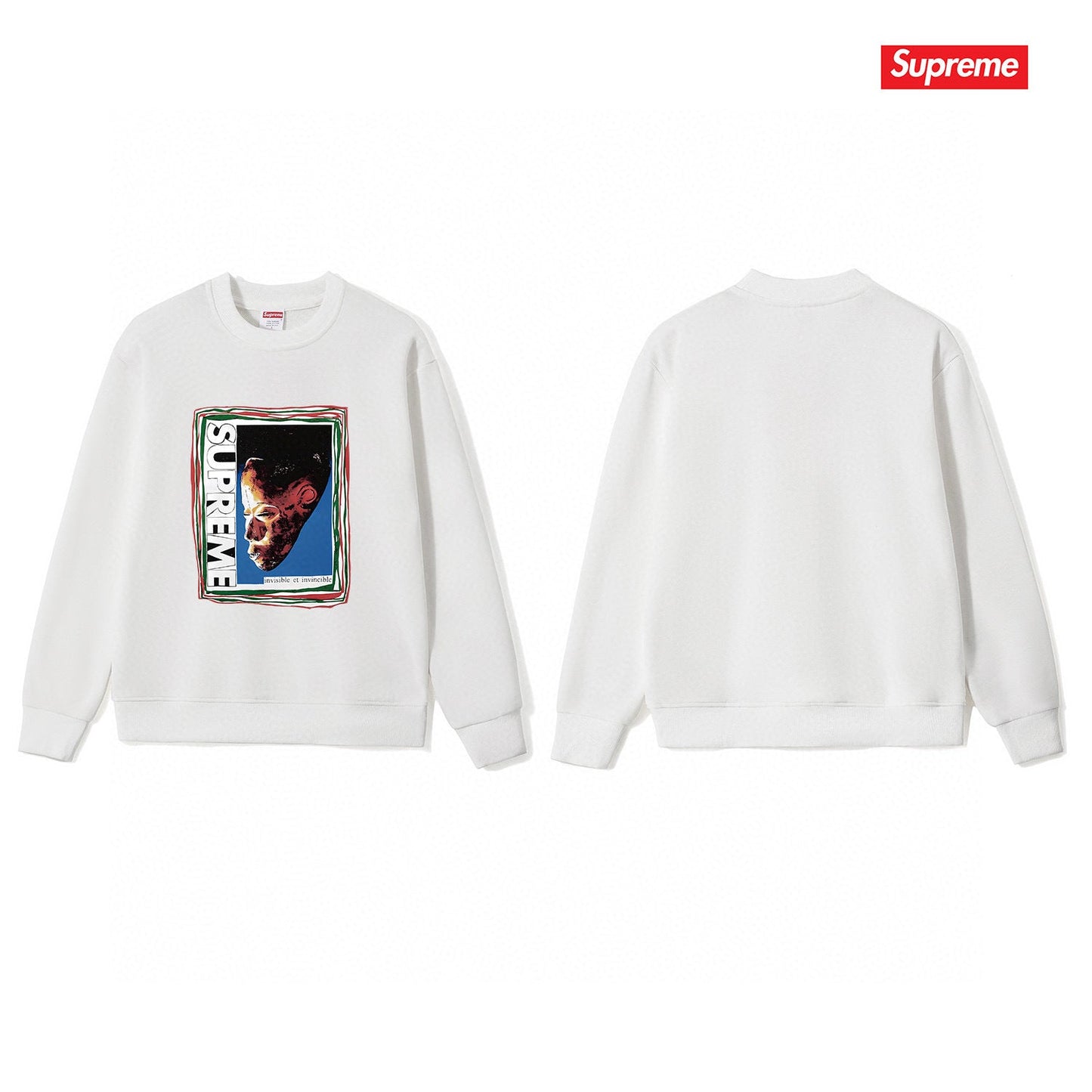 Supreme Unisex Casual Sweatshirt