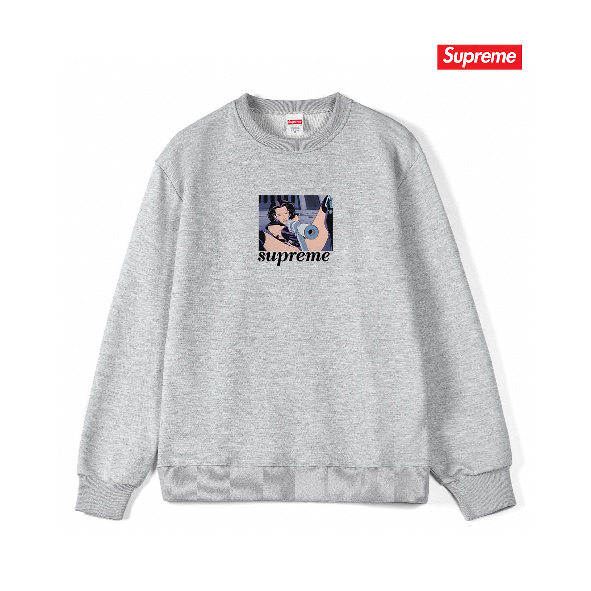 Supreme Unisex Casual Sweatshirt