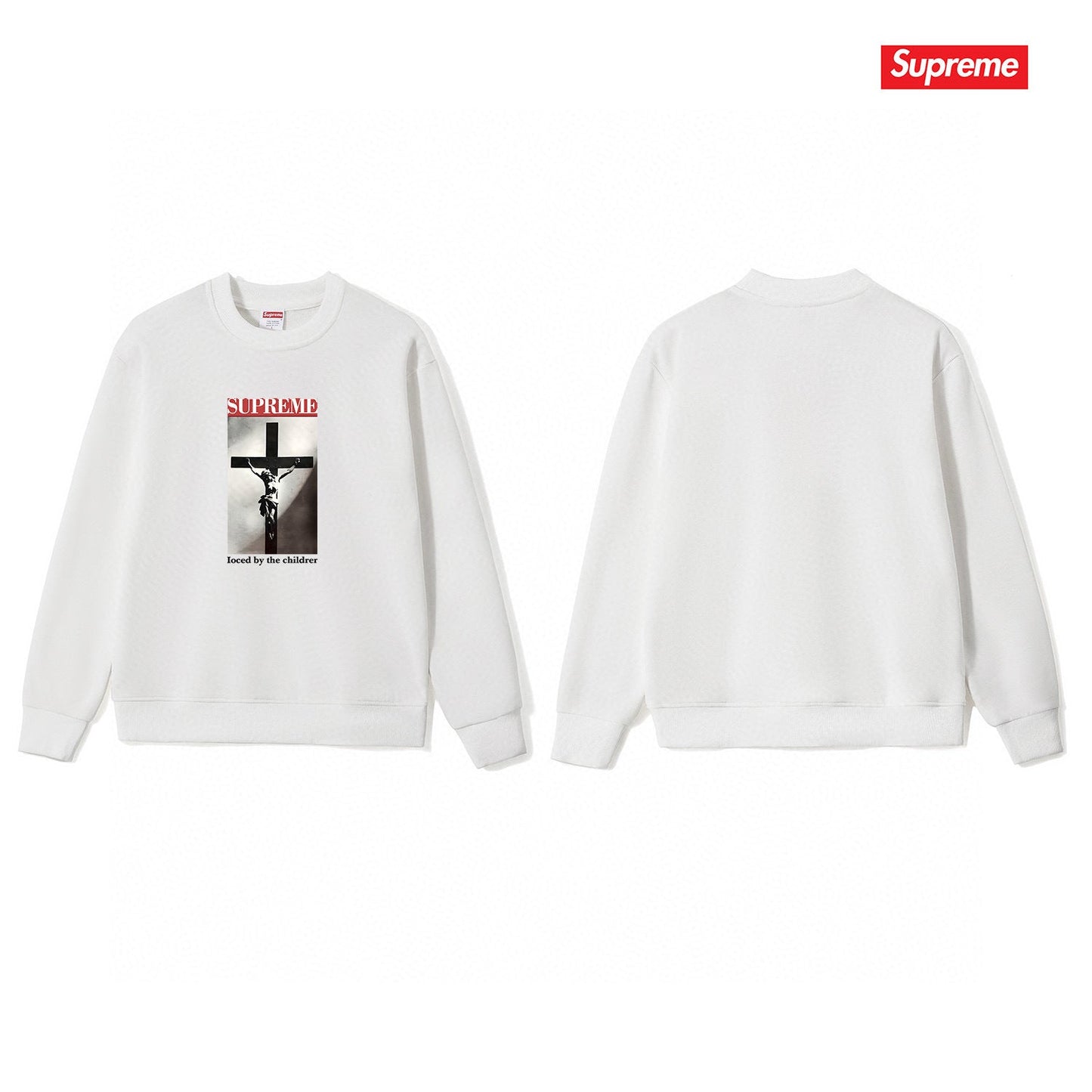 Supreme Unisex Casual Sweatshirt