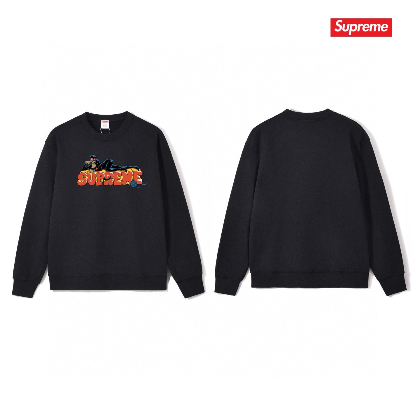 Supreme Unisex Casual Sweatshirt