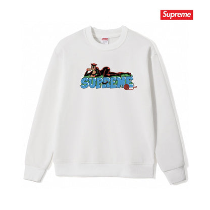 Supreme Unisex Casual Sweatshirt