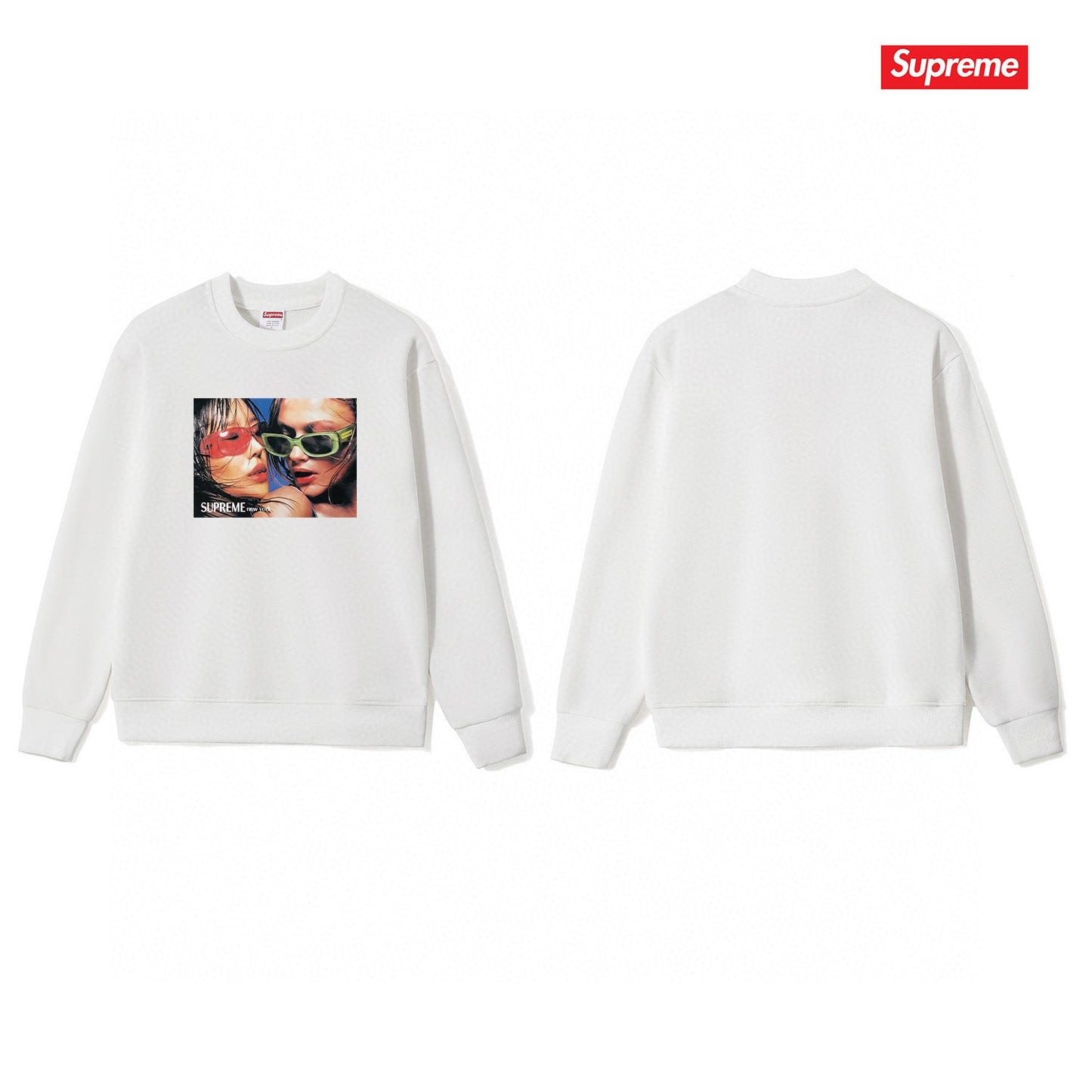Supreme Unisex Casual Sweatshirt