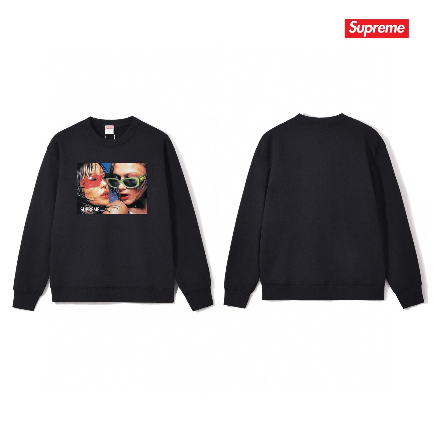 Supreme Unisex Casual Sweatshirt