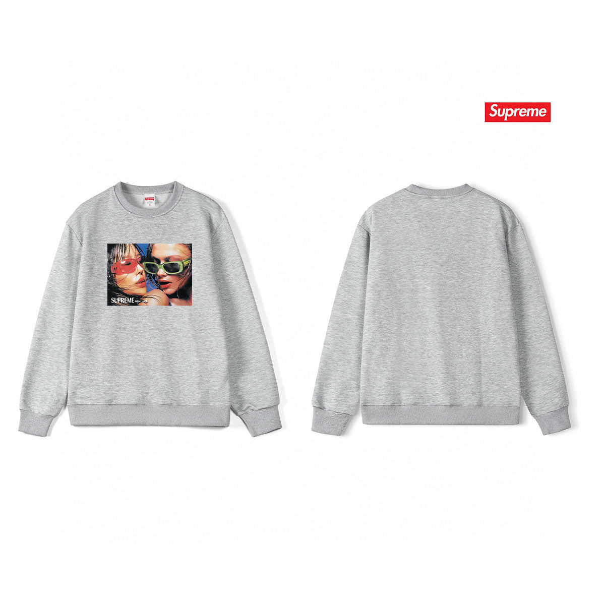 Supreme Unisex Casual Sweatshirt