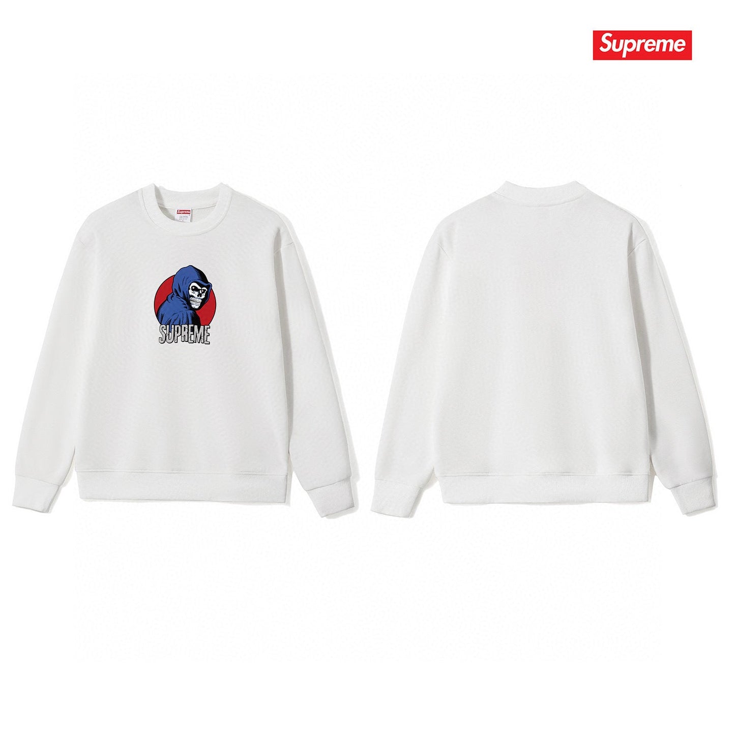 Supreme Unisex Casual Sweatshirt