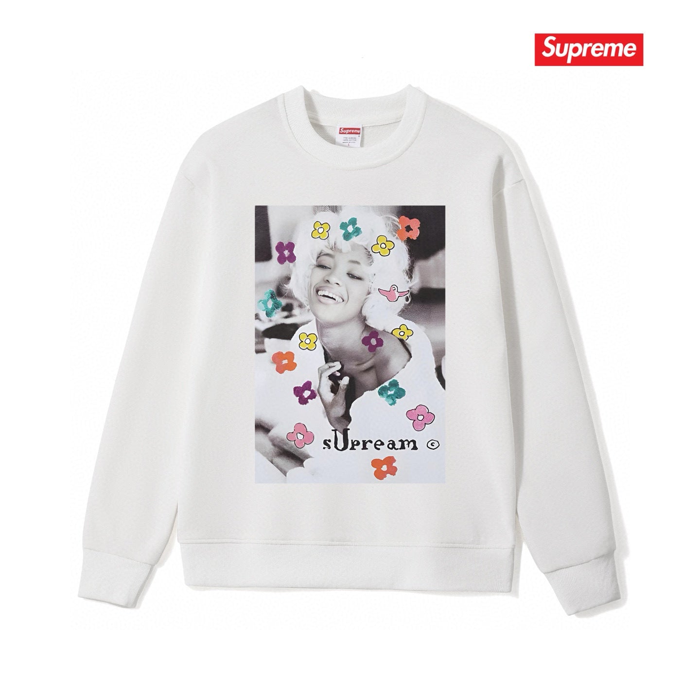 Supreme Unisex Casual Sweatshirt