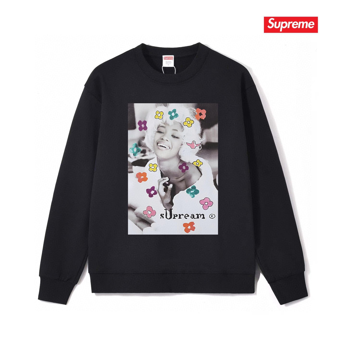 Supreme Unisex Casual Sweatshirt