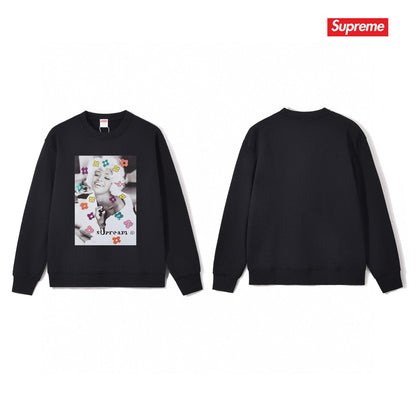 Supreme Unisex Casual Sweatshirt