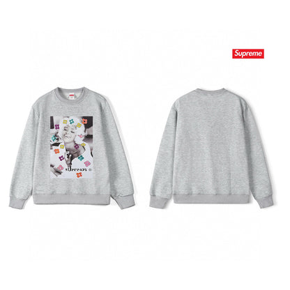 Supreme Unisex Casual Sweatshirt