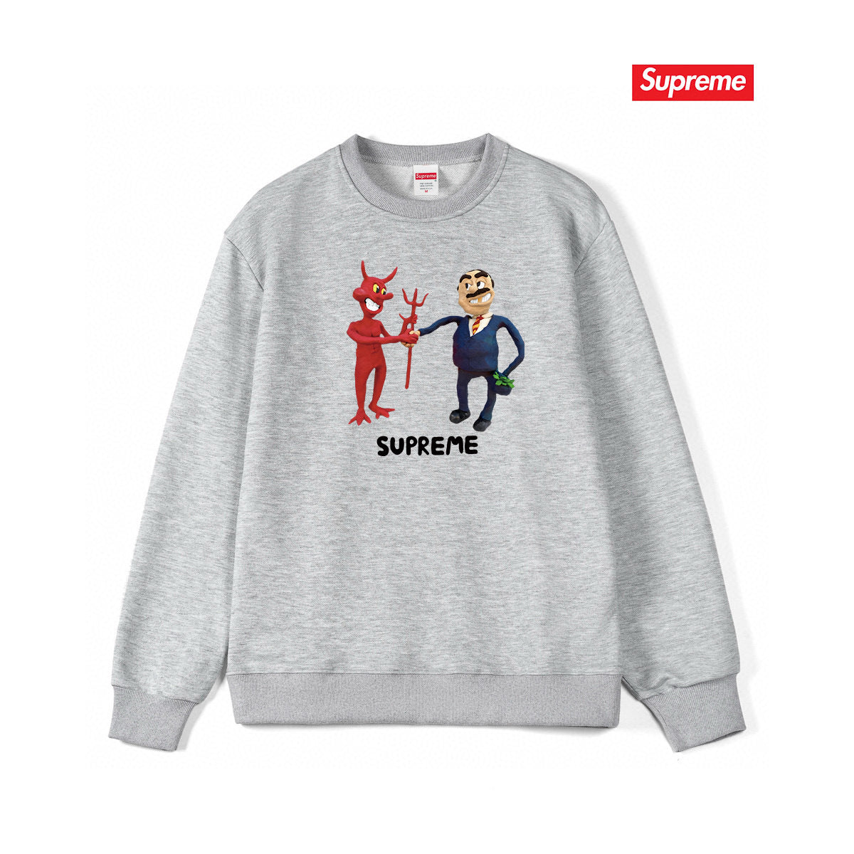 Supreme Unisex Casual Sweatshirt