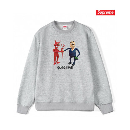 Supreme Unisex Casual Sweatshirt