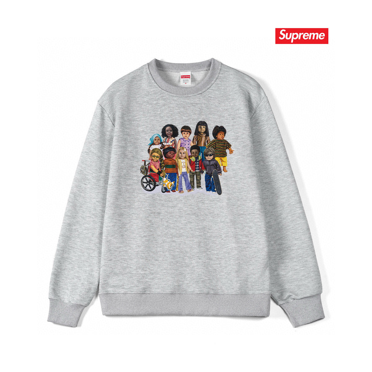 Supreme Unisex Casual Sweatshirt