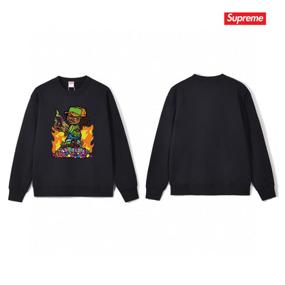 Supreme Unisex Casual Sweatshirt