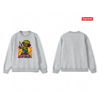 Supreme Unisex Casual Sweatshirt