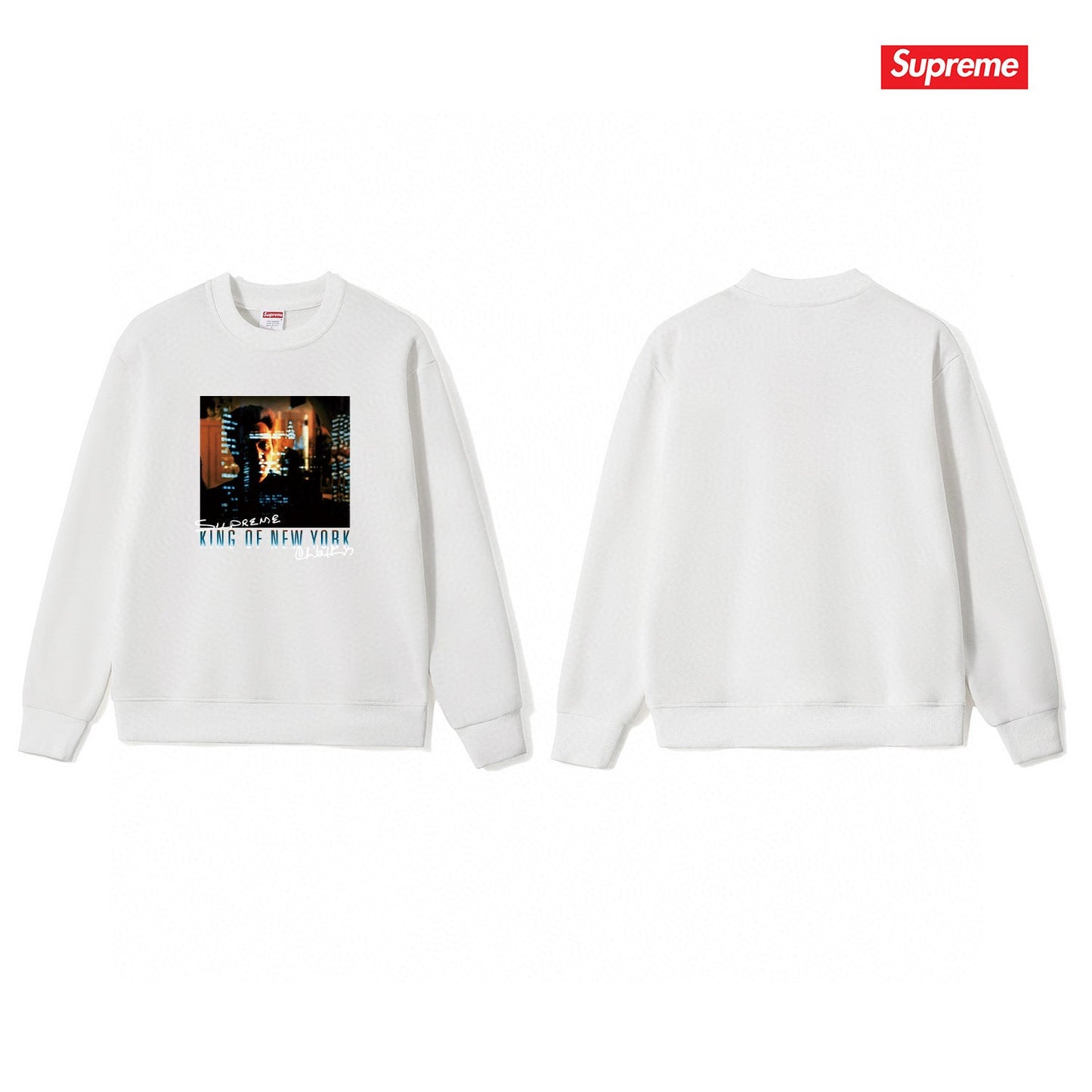Supreme Unisex Casual Sweatshirt