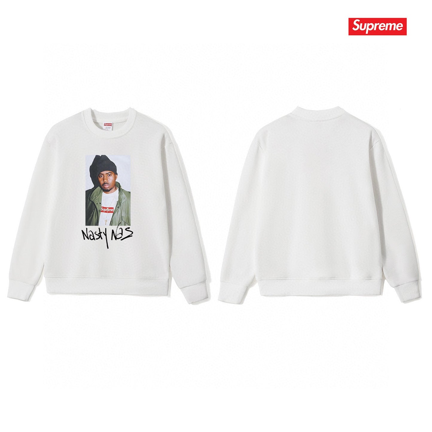 Supreme Unisex Casual Sweatshirt